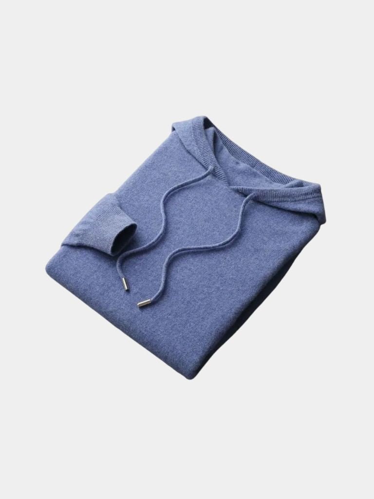 100% Cashmere Hooded Sweater — North Row | Full Length