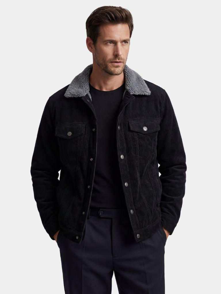 Heritage Corduroy Sherpa Jacket - North Row