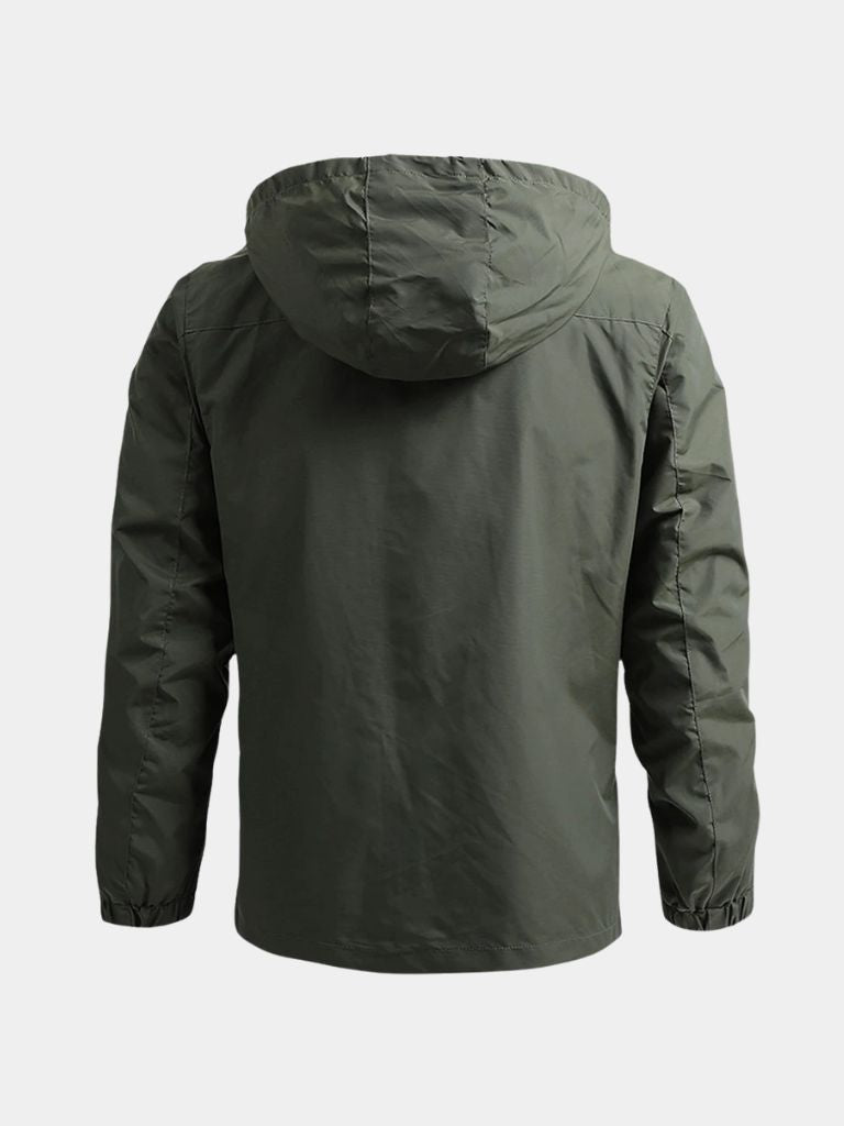 Tactical Waterproof Expedition Shell — North Row | Texture Detail