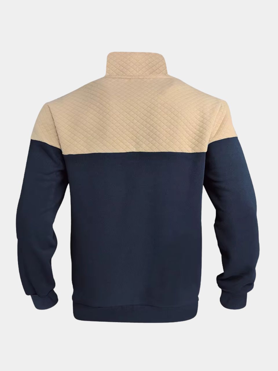 Cambridge Dual-Tone Winter Pullover — North Row | Detail View