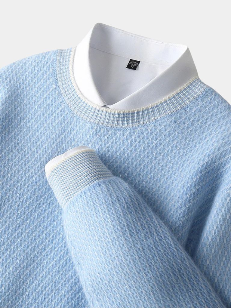 Skyline Cashmere Knit — North Row | Detail View