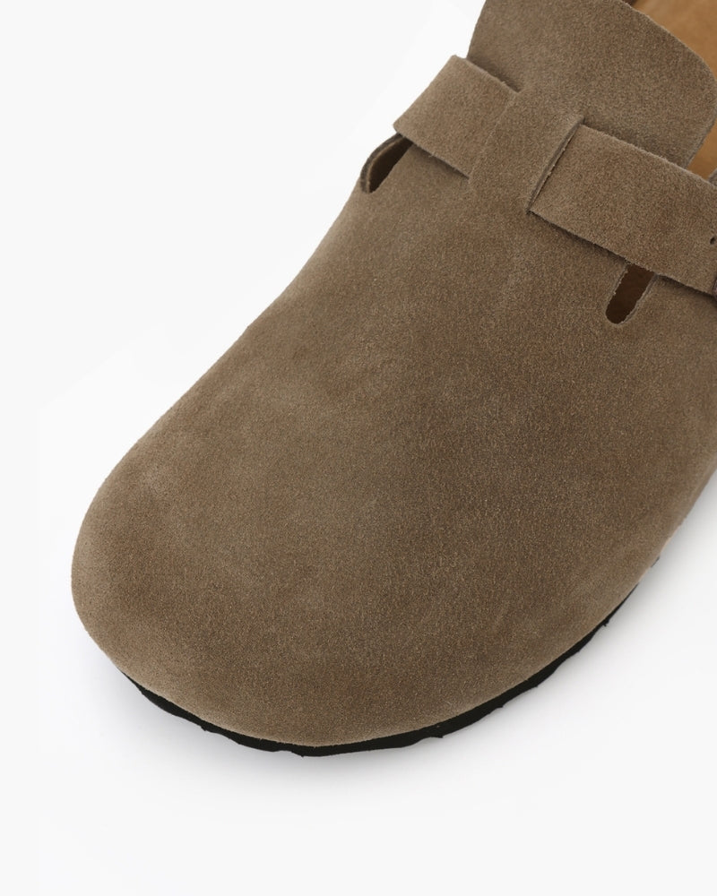Suede Clogs - North Row