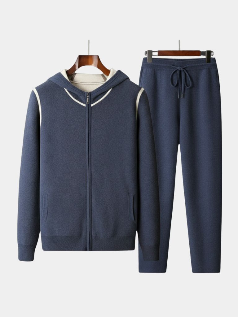 Belvoir Taupe Cashmere Set — North Row | Worn Look