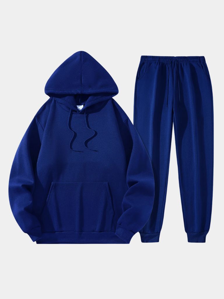 Prime Comfort Hoodie Set — North Row | Collar Detail
