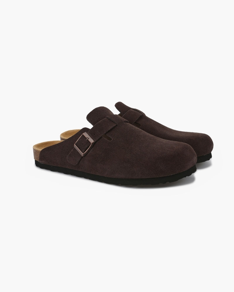 Suede Clogs - North Row