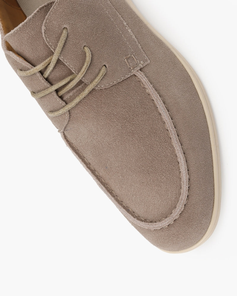 Premium Suede Lace Shoes — North Row | Worn Look