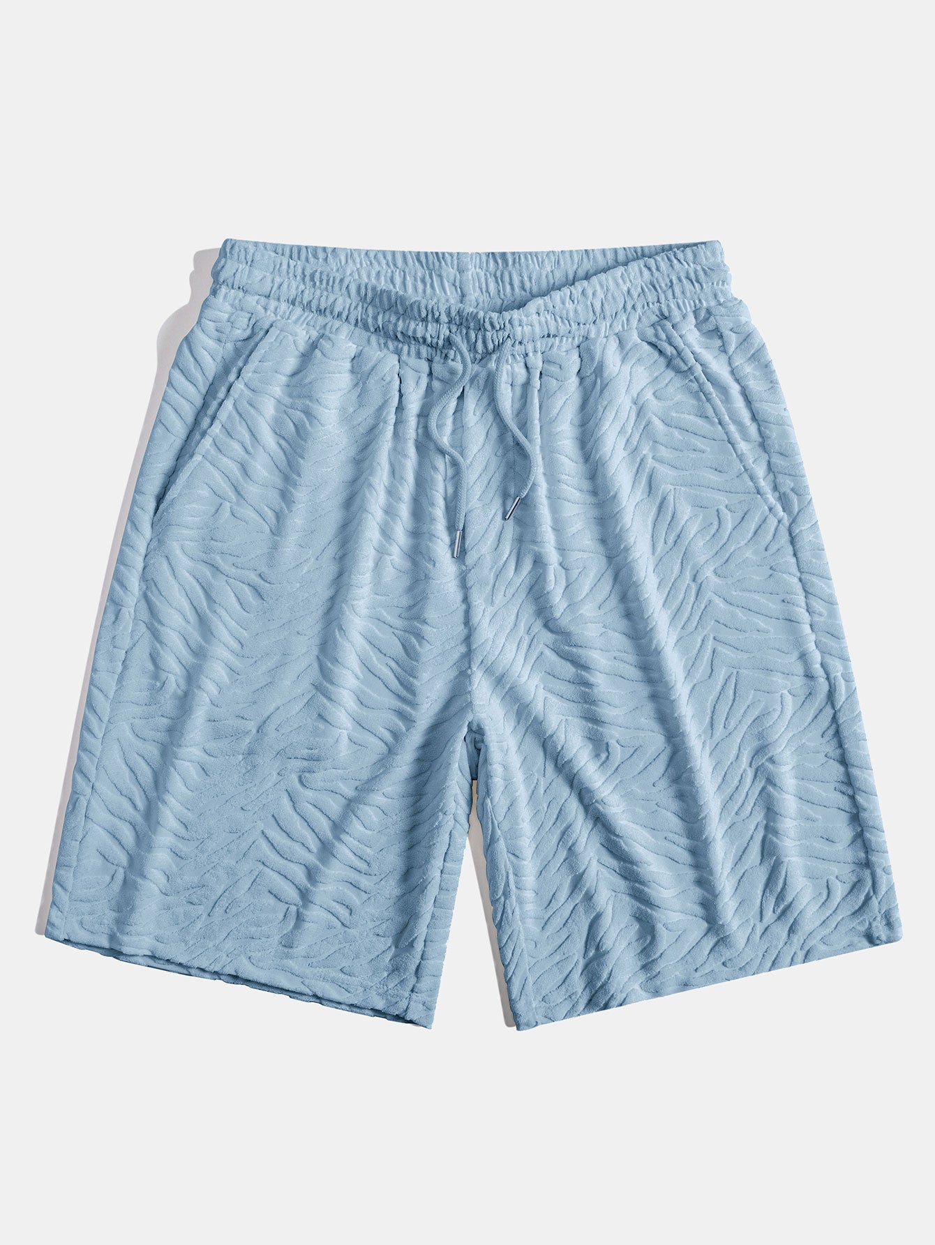Animal Texture Terry Cuban Shirt & Shorts — North Row | View 13