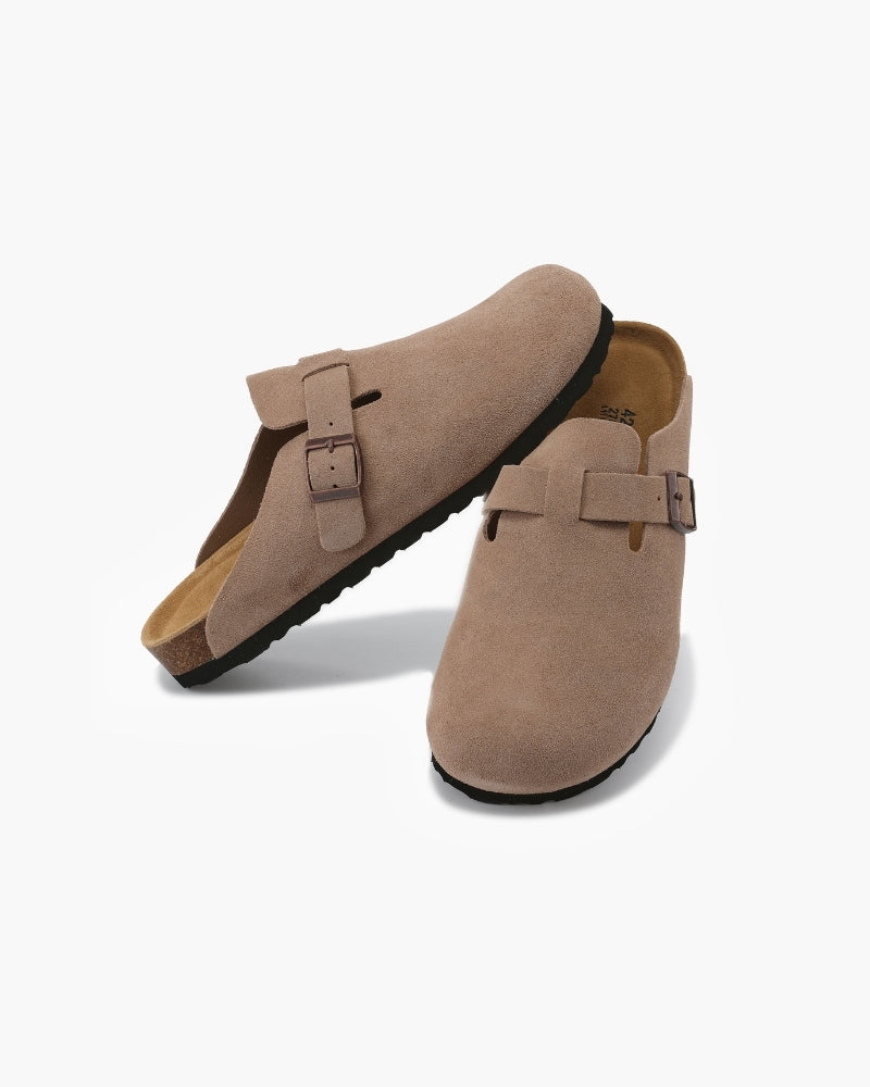 Suede Clogs - North Row