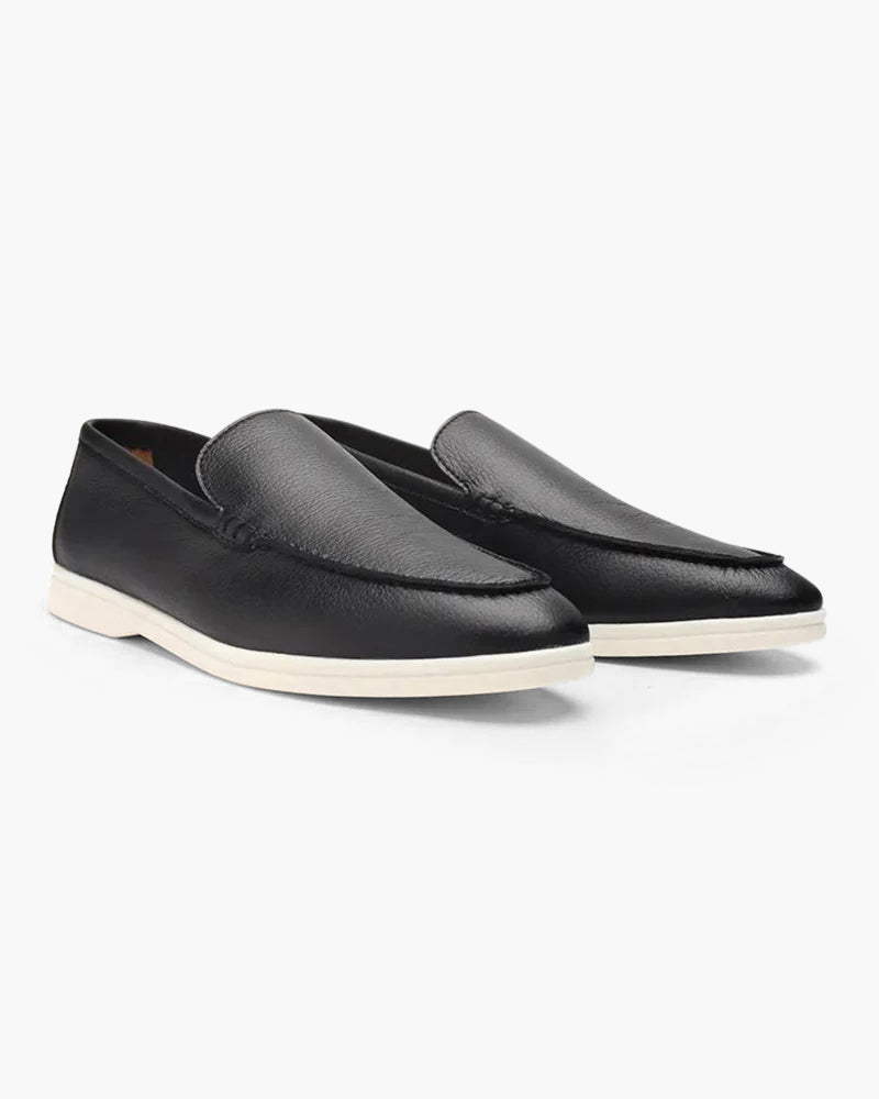 Cowhide Leather Loafers — North Row | Side View