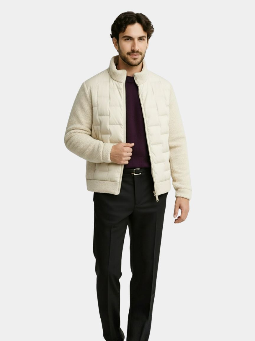 Alpine Cream Hybrid Jacket - North Row