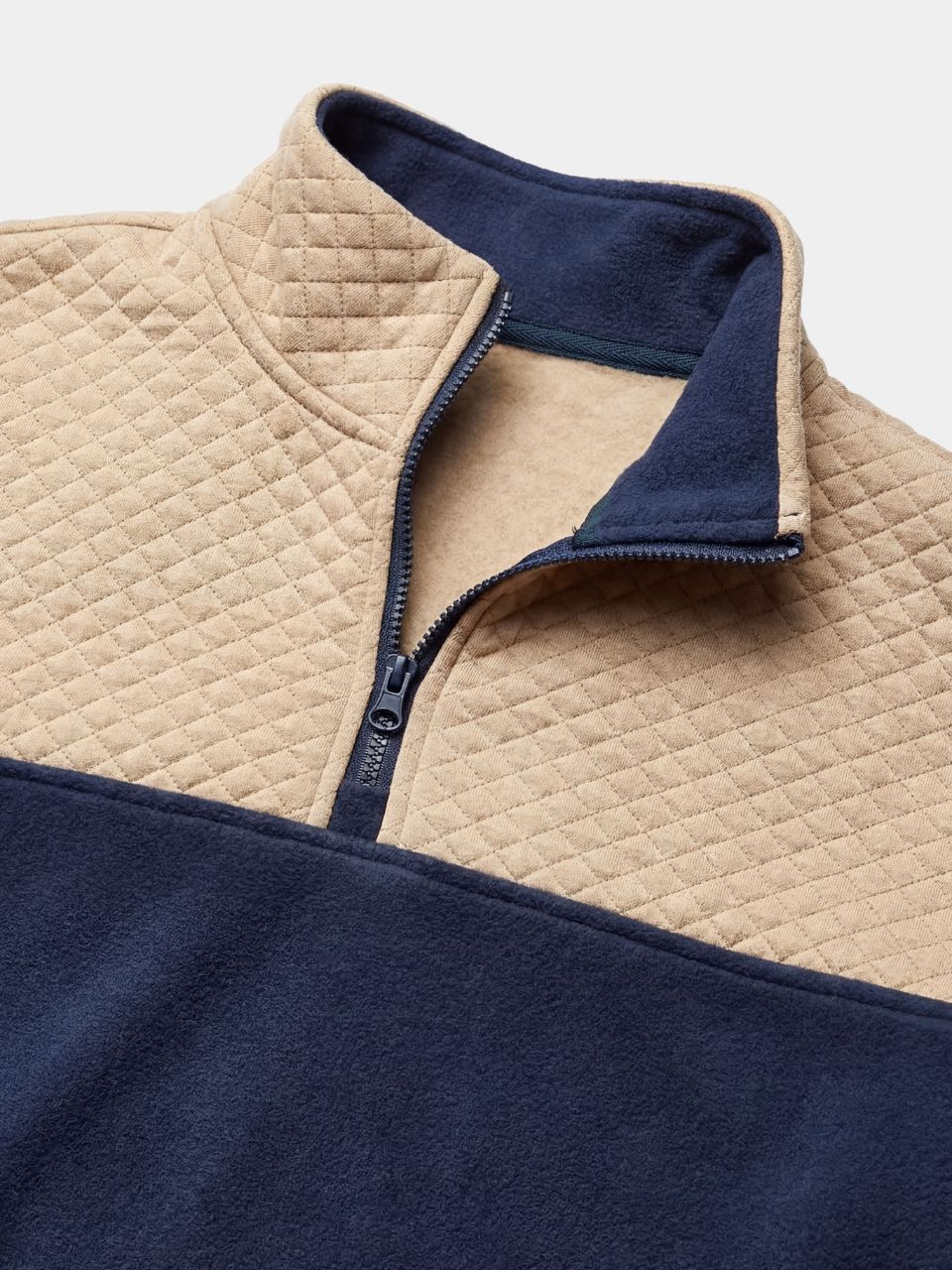 Cambridge Dual-Tone Winter Pullover — North Row | Side View