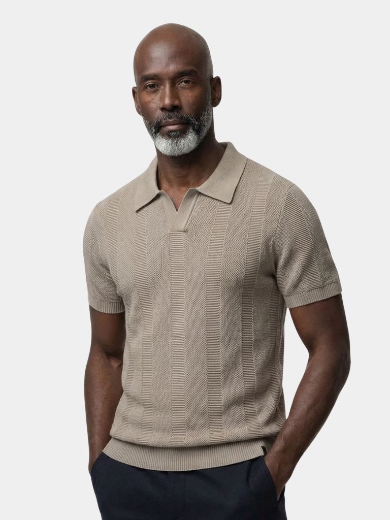 Beige Ancien Polo — North Row | Front View