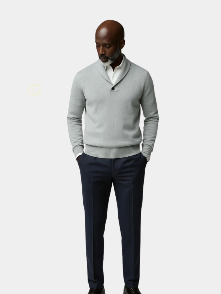 Soft Haven Cashmere Sweater — North Row | Back View