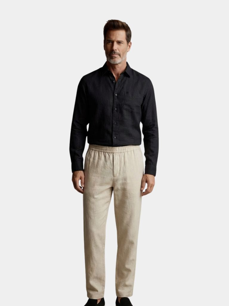 Linen Noire Set — North Row | Side View