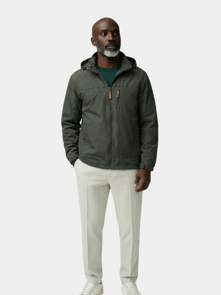 Tactical Waterproof Expedition Shell — North Row | Back View