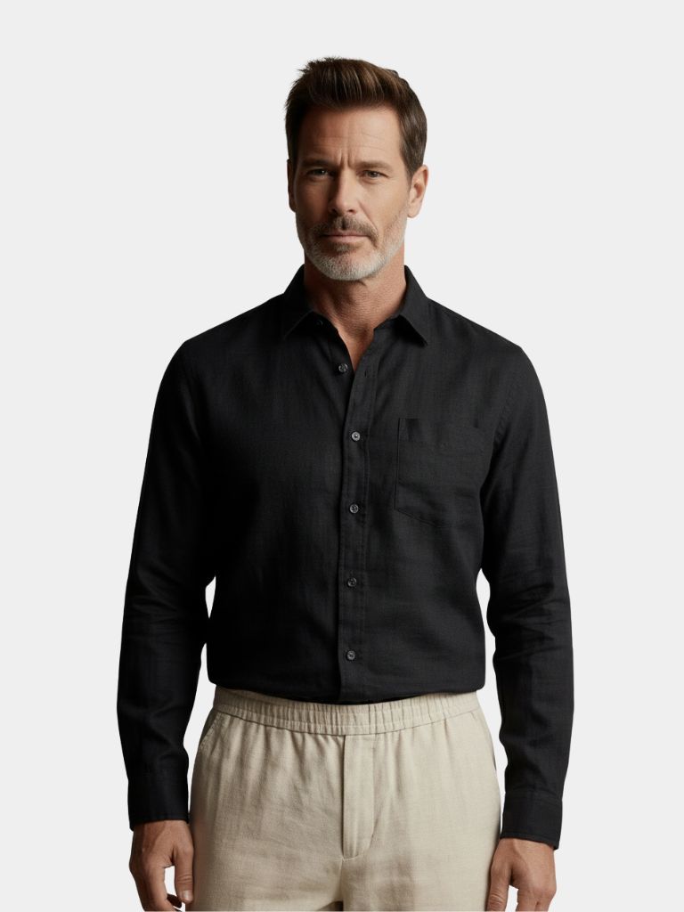 Linen Noire Set — North Row | Back View