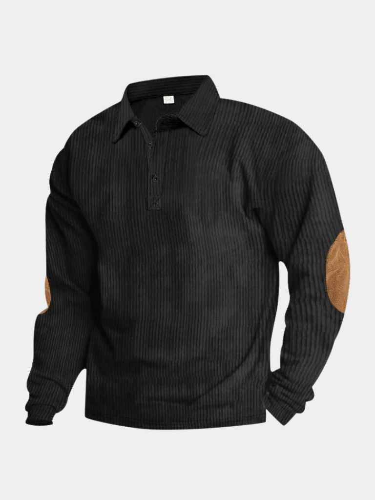 Westmoor Corduroy Polo — North Row | Close-Up