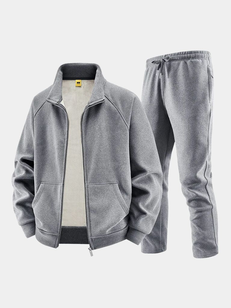 Sterling Estate Hoodie Set — North Row | Front View