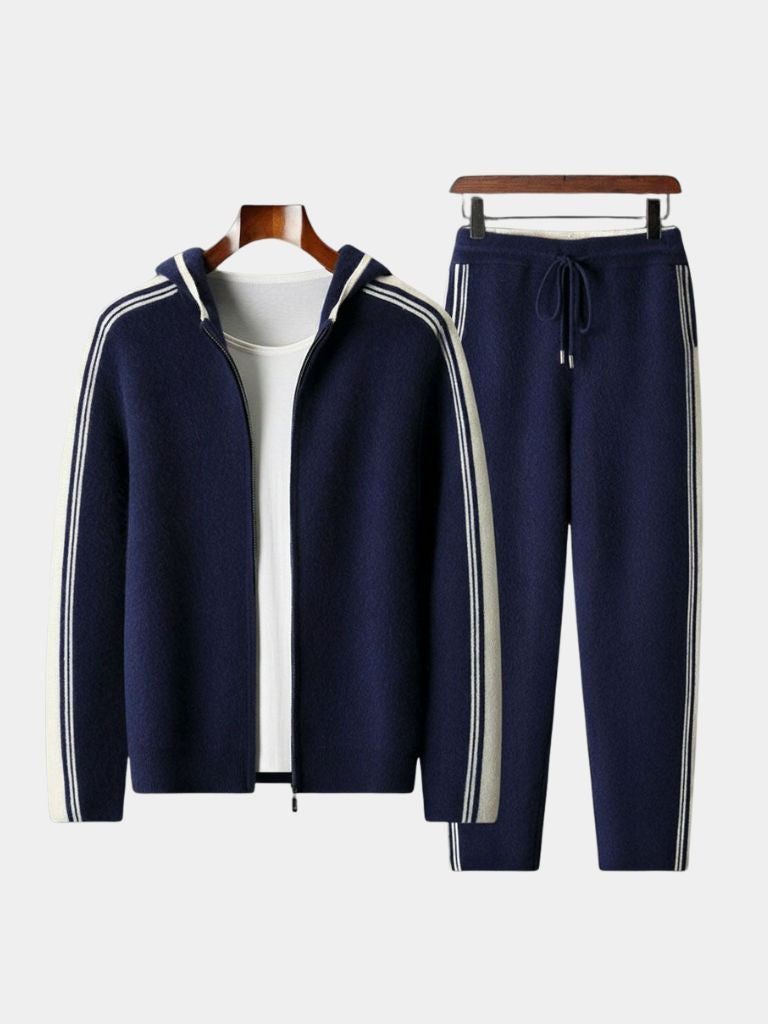 Regent Cashmere Comfort Set — North Row | Front View