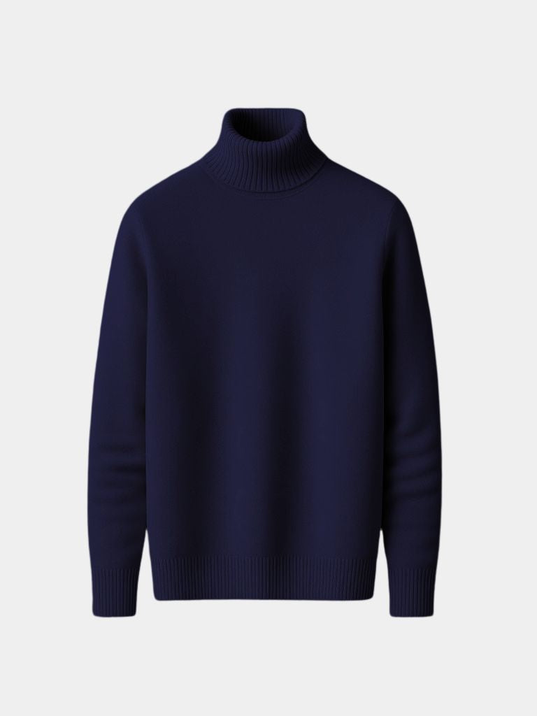 Aurelius Wool Turtleneck — North Row | Flat Lay