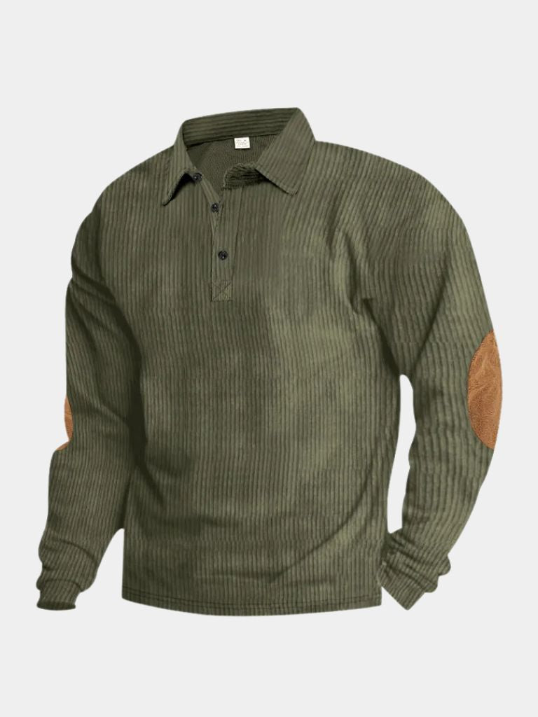 Westmoor Corduroy Polo — North Row | Front View