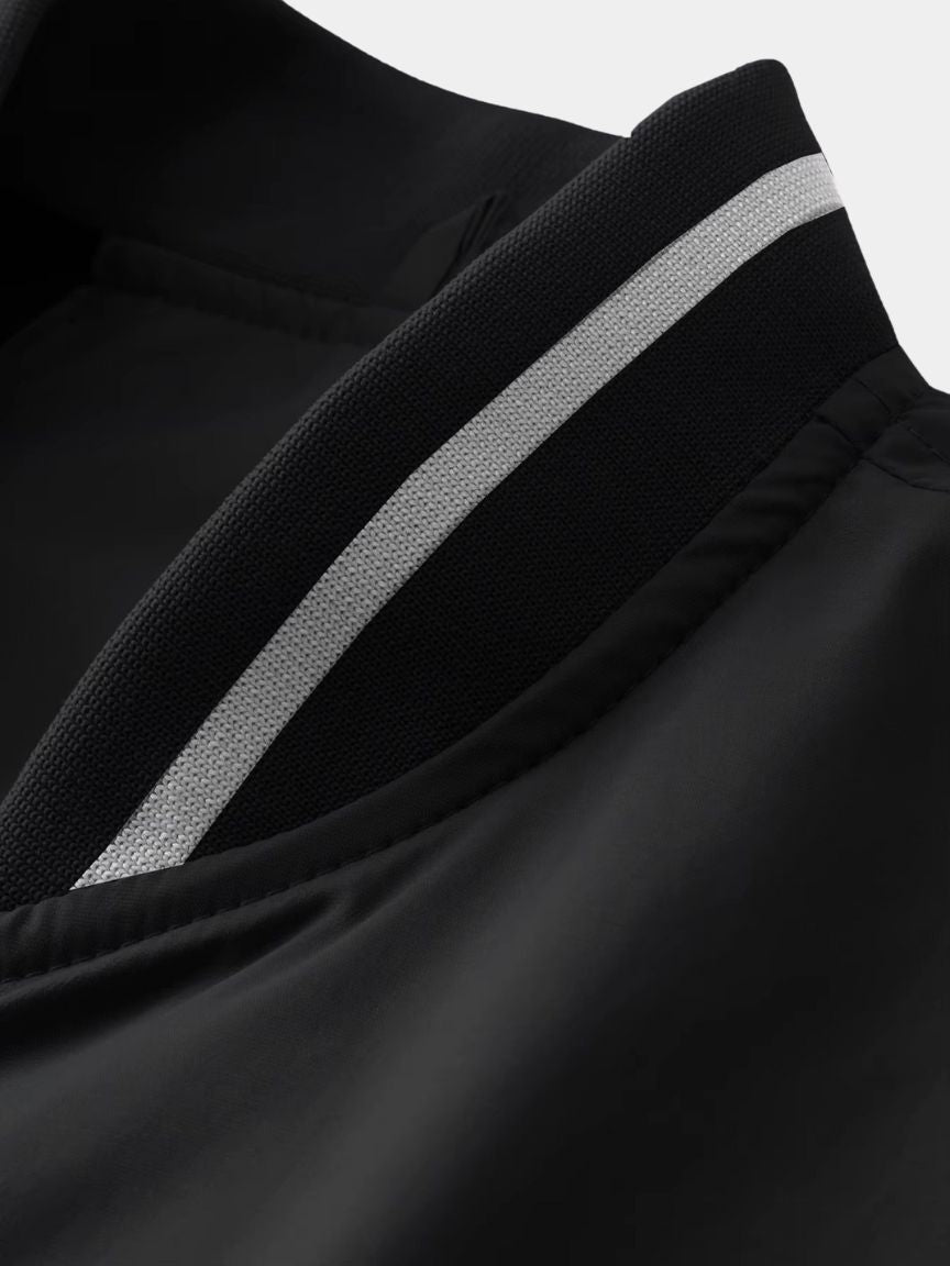 Casual Baseball Bomber Jacket — North Row | Detail View