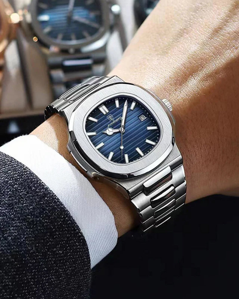 Geneva Classic Watch (Buy 1 Get 2) — North Row | Side View