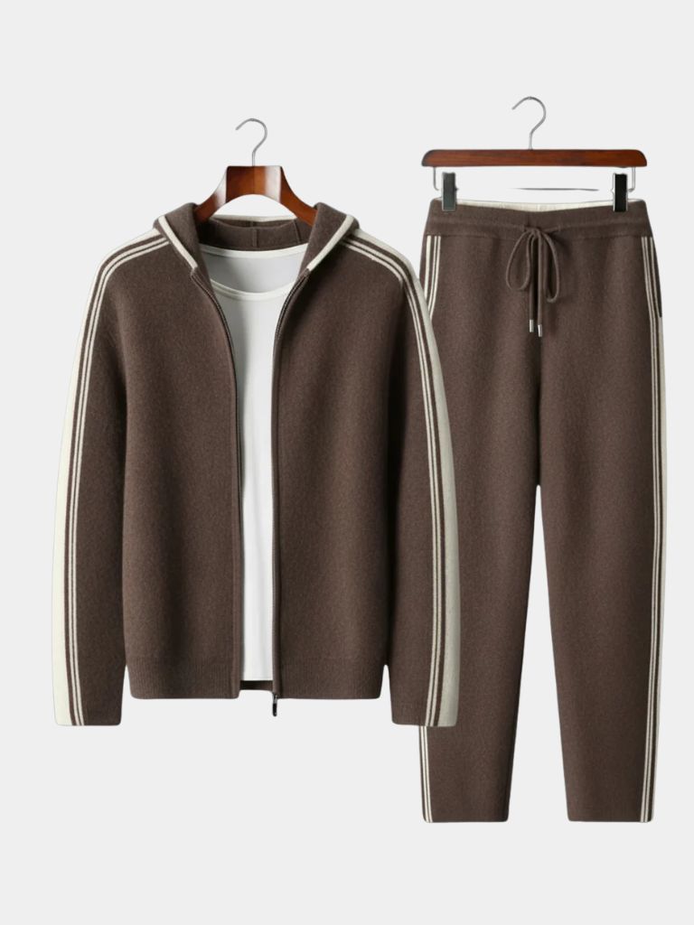 Regent Cashmere Comfort Set — North Row | Full Length