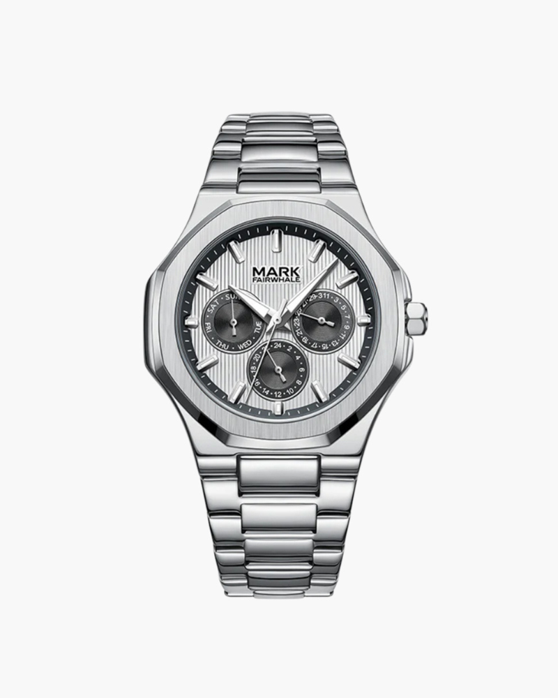 Stainless Steel Watch (Waterproof) — North Row | Side View