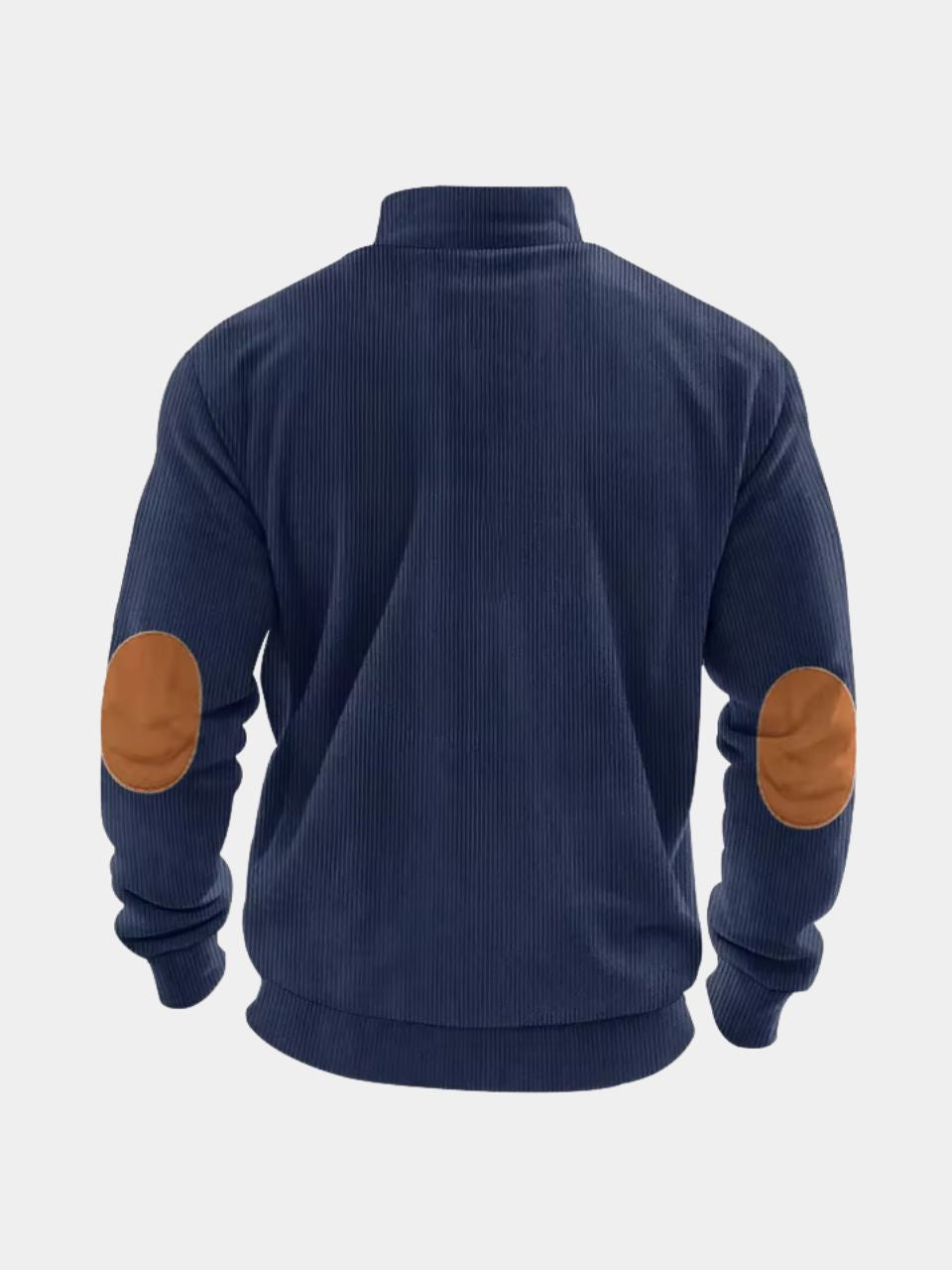 High Collar Quarter Zip Corduroy Pullover - North Row