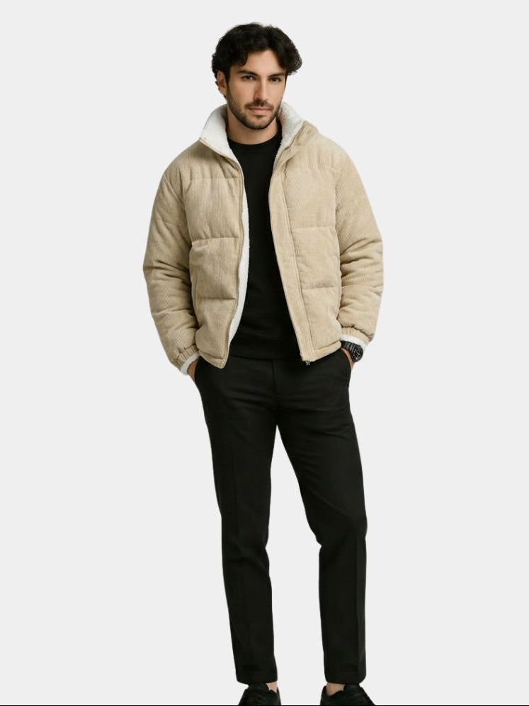 Arctic Corduroy Insulator Jacket — North Row | Back View