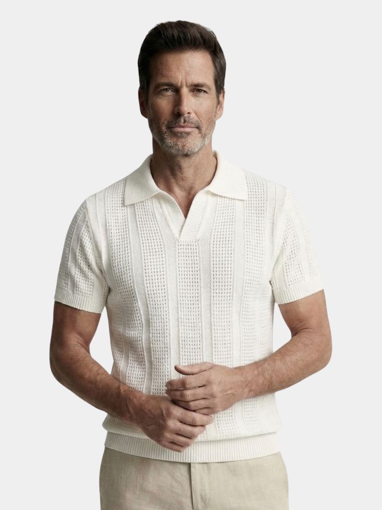 Ivory Coast Polo Shirt — North Row | Front View