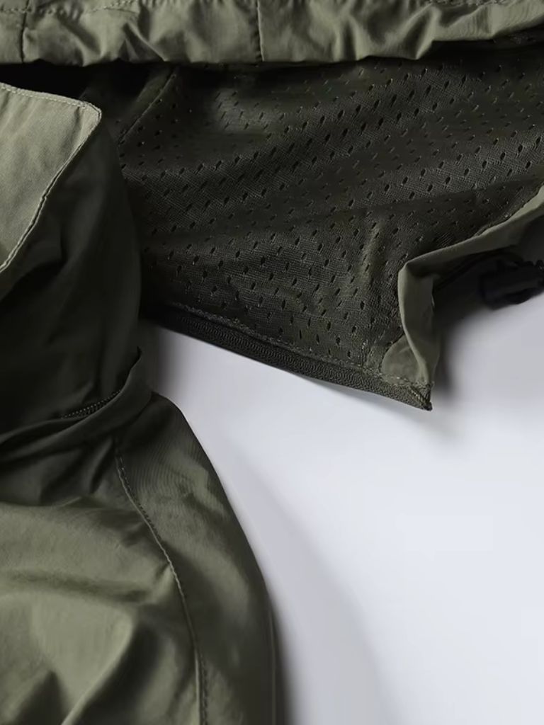 Tactical Waterproof Expedition Shell — North Row | Flat Lay