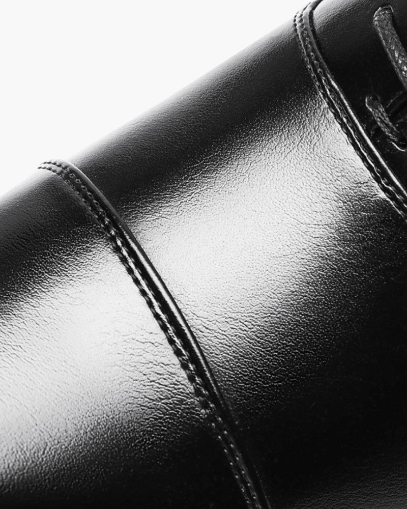 Classic Leather Shoes — North Row | Back View