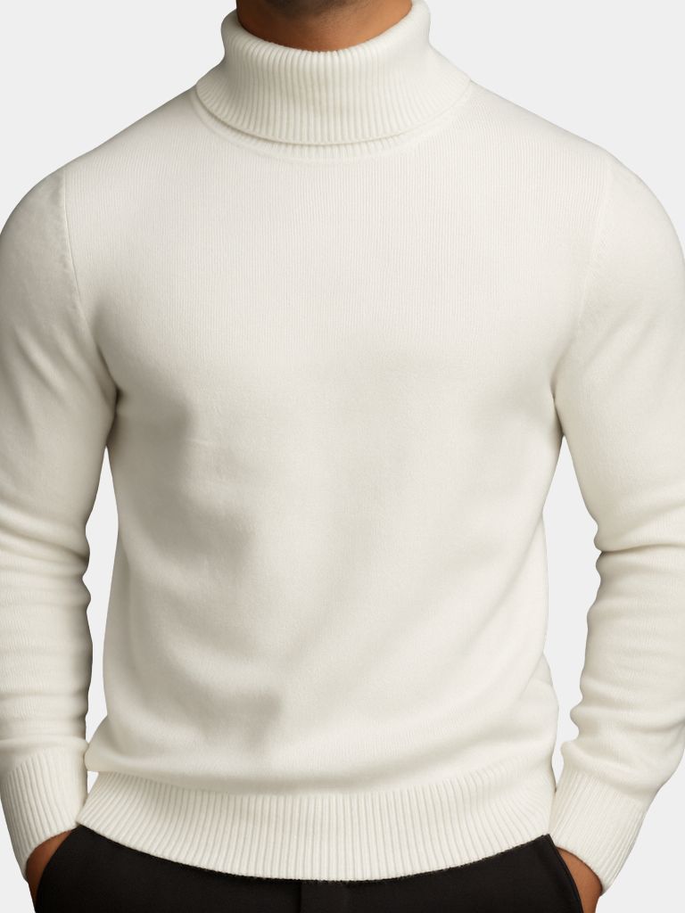 Aurelius Wool Turtleneck — North Row | Lifestyle