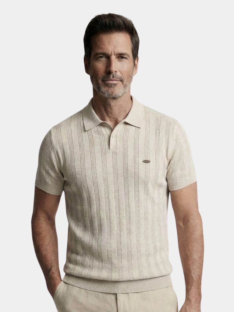 Royal Cord Polo — North Row | Front View