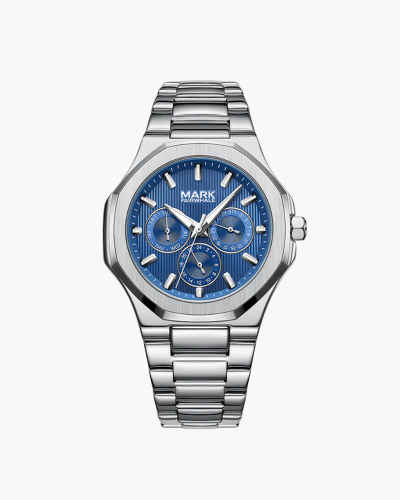 Stainless Steel Watch (Waterproof) — North Row | Front View