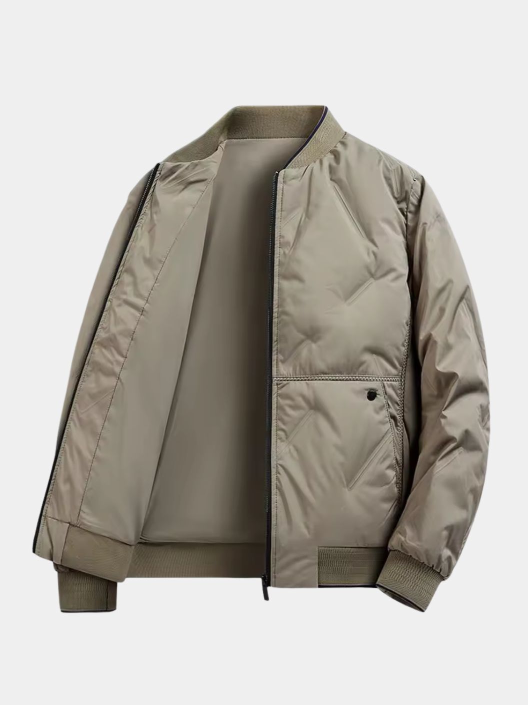 Savoy Heritage Bomber Jacket — North Row | Front View