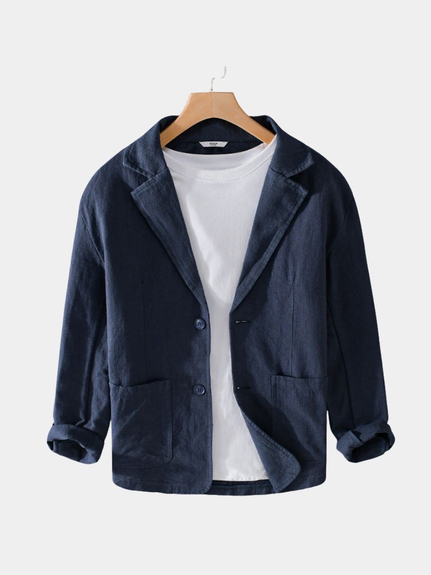 Oldbrook Summer Linen Blazer — North Row | Worn Look