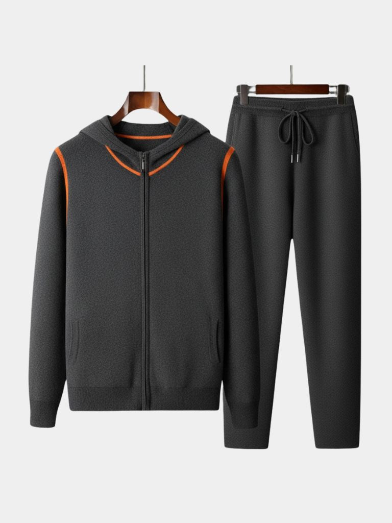 Belvoir Taupe Cashmere Set – North Row