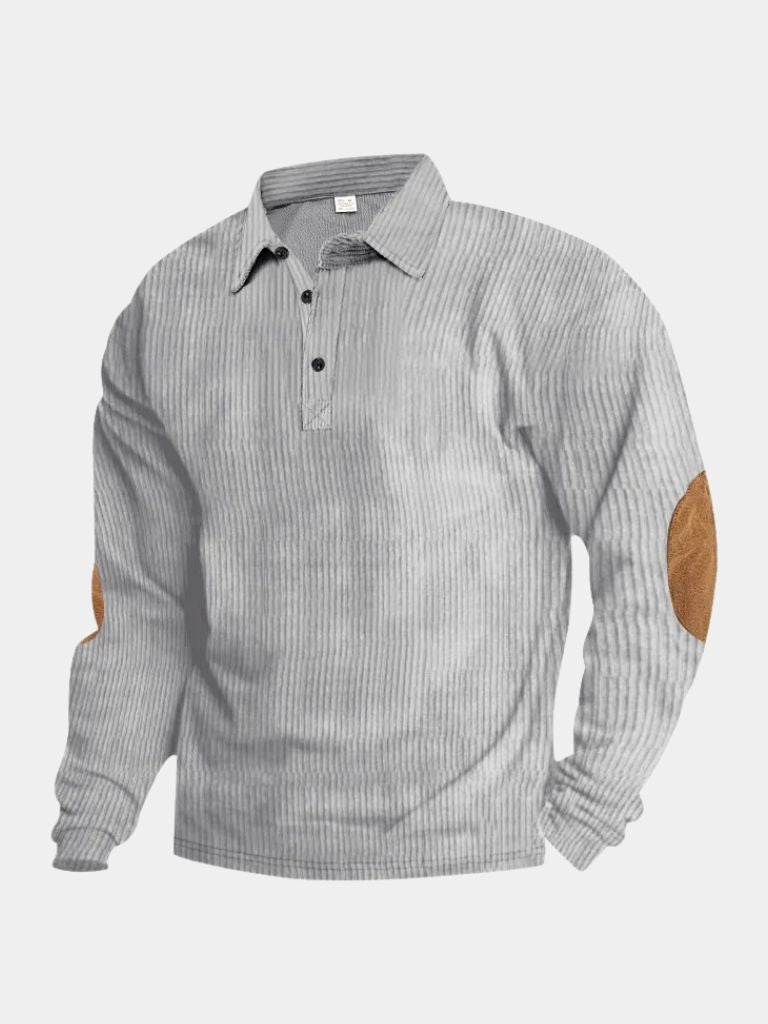 Westmoor Corduroy Polo — North Row | Flat Lay