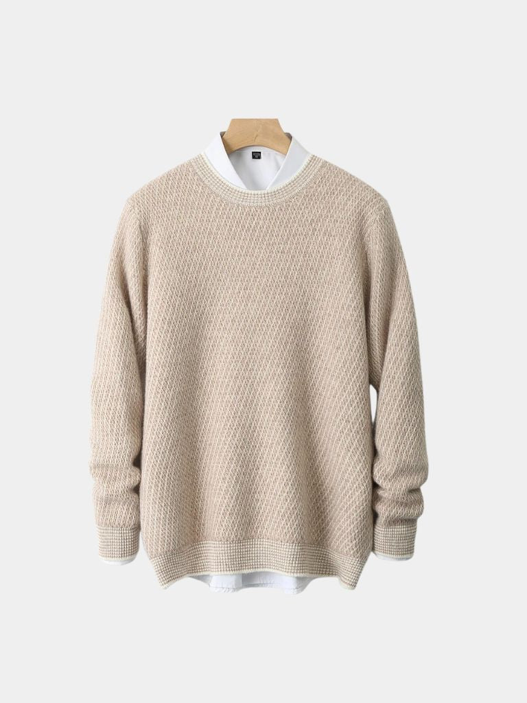 Skyline Cashmere Knit — North Row | Flat Lay