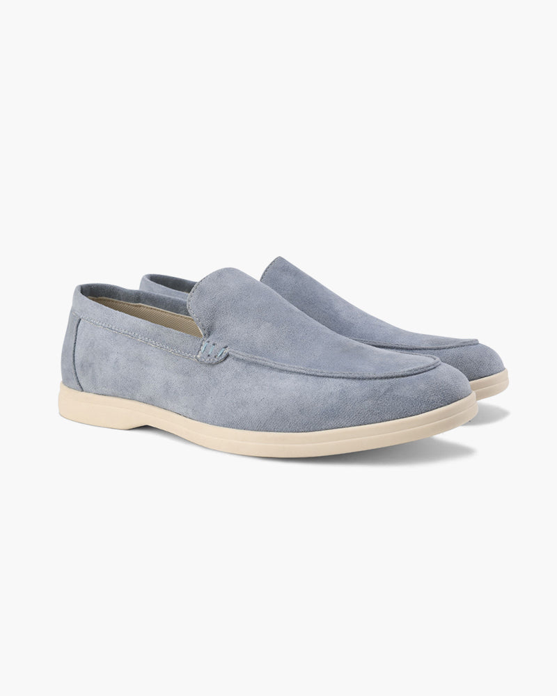 Suede Loafers — North Row | Full Length