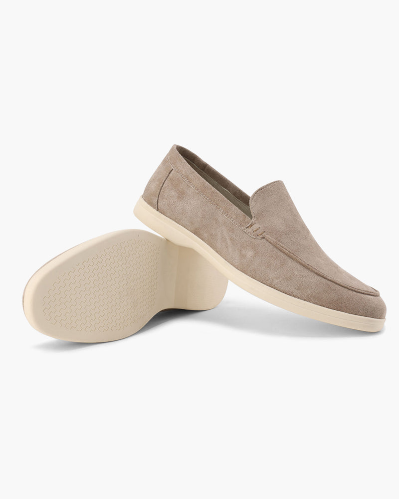 Suede Loafers — North Row | Side View