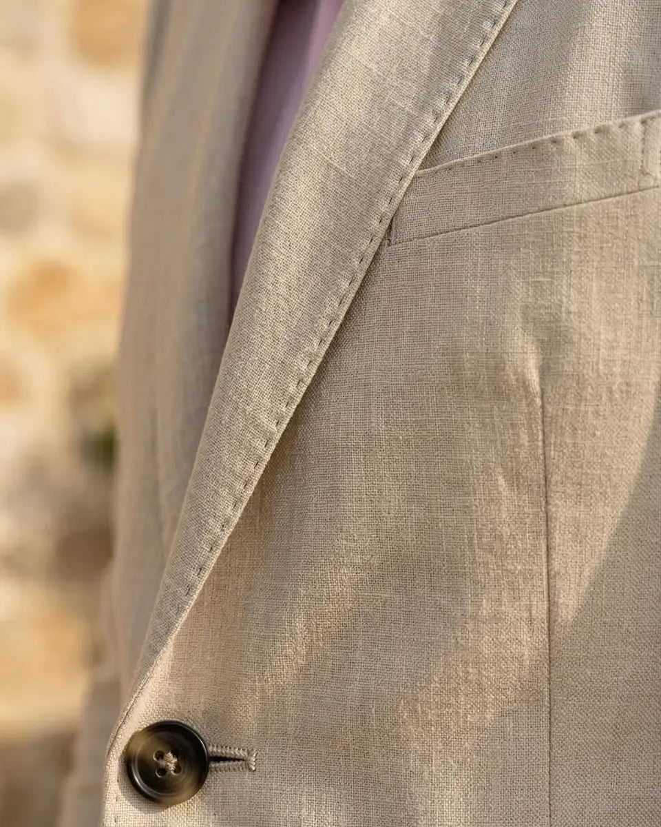 Preston Linen Blazer — North Row | Worn Look