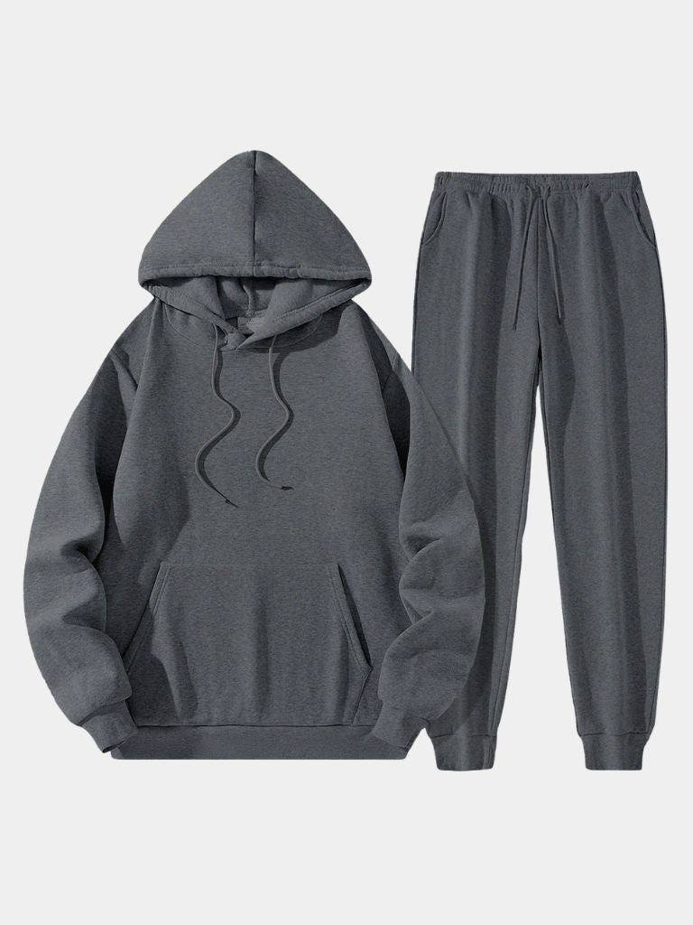 Prime Comfort Hoodie Set — North Row | Model Wearing