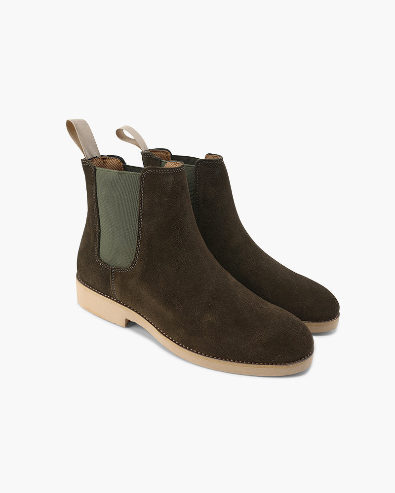 Old Money Chelsea Boots — North Row | Texture Detail