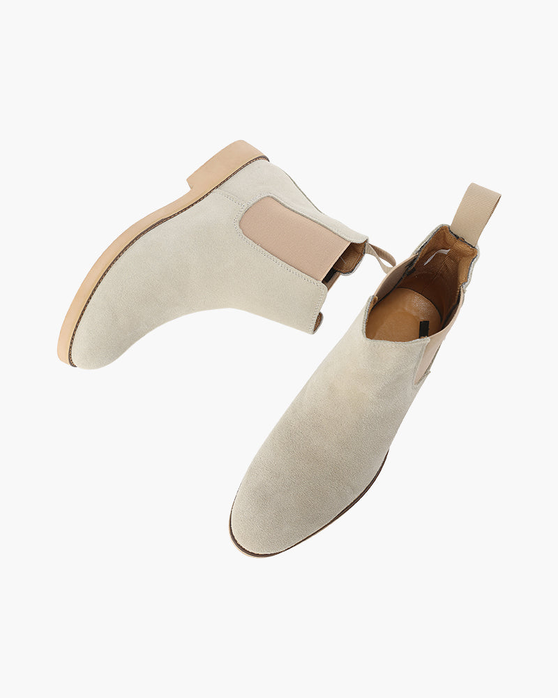 Old Money Chelsea Boots — North Row | Collar Detail