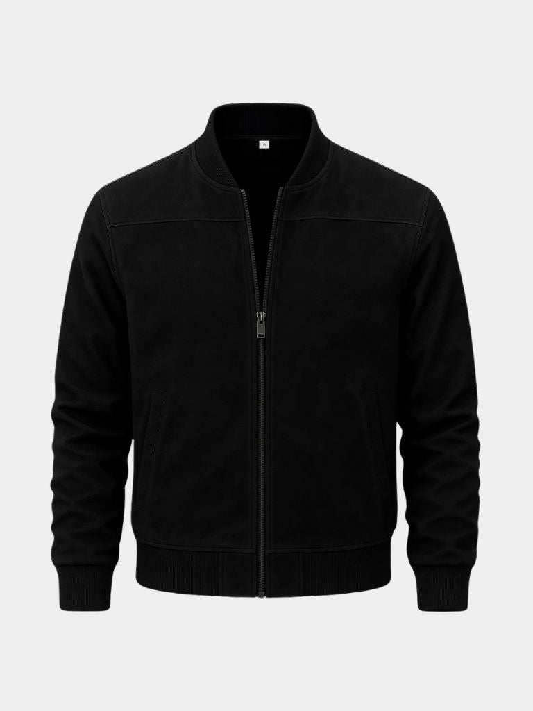 Ashwood Bomber Jacket — North Row | Texture Detail