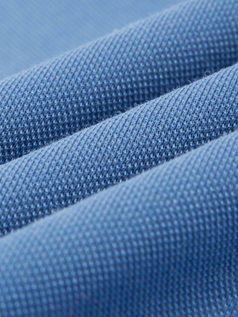 Azure Classic Polo — North Row | Texture Detail